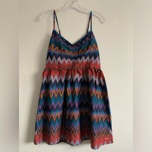 Roxy Colorful Short Summer Dress